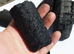 緊急時に役立つ炭の知識 あまり大きくない炭